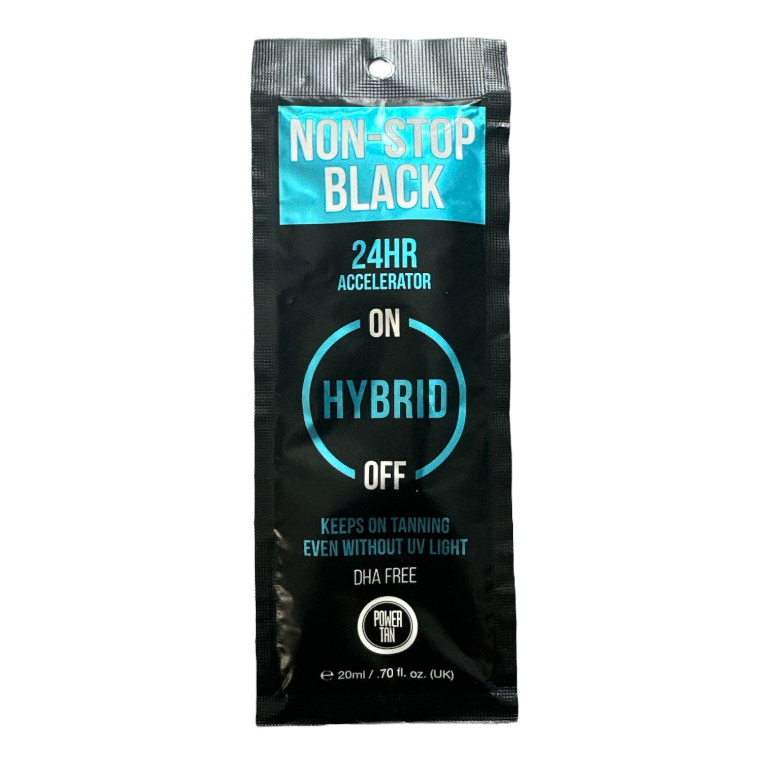 Non-Stop Black Sunbed Accelerator Sachet - Tan Junkie