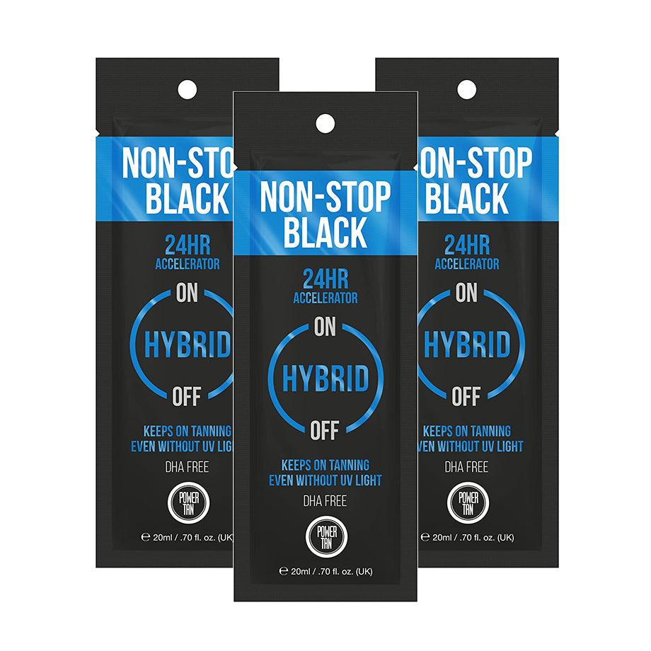 Non-Stop Black Sunbed Accelerator Sachet - Tan Junkie