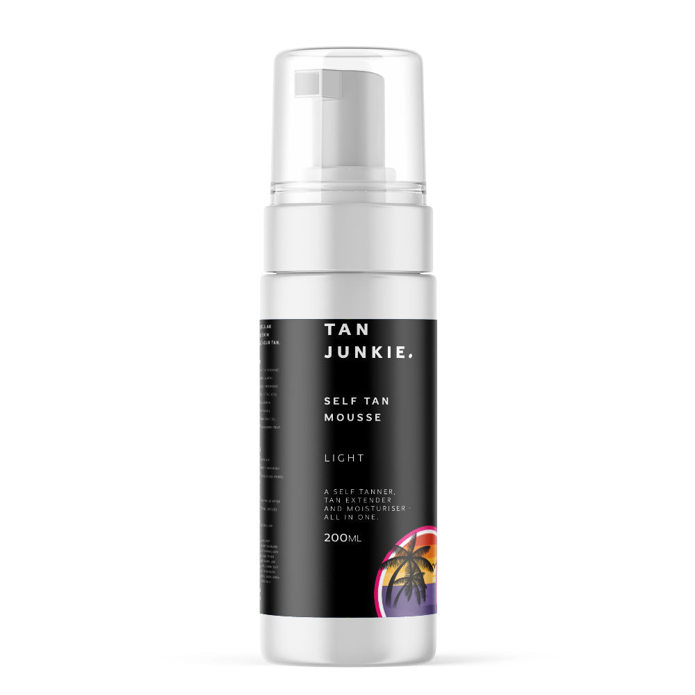 Self Tan Mousse Light - 200 ml - Tan Junkie